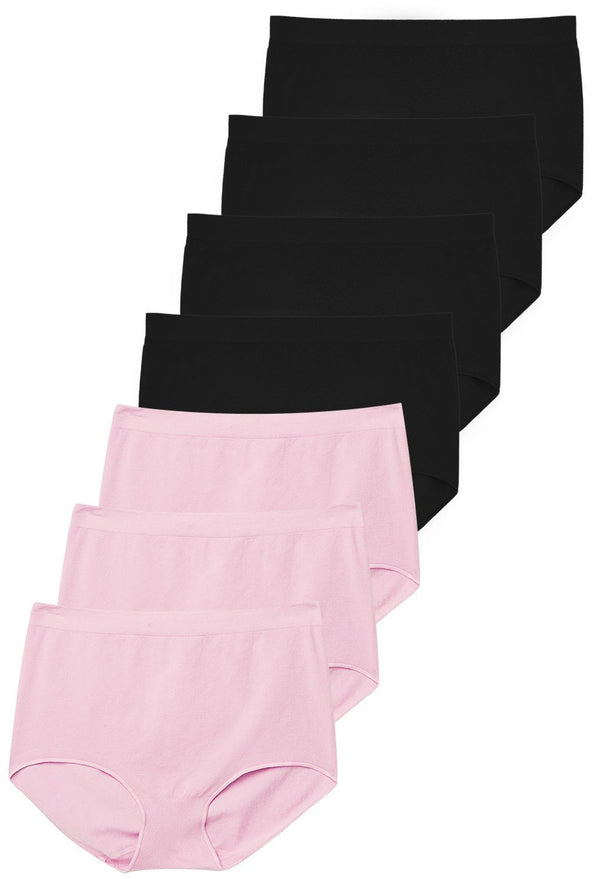 Travel Full Briefs 7 Pack - Cotton Rich