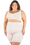 Anti Chafing High Rise Long Cotton Rich Shorts