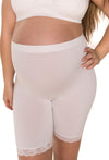 Maternity Anti Chafing High Rise Long Cotton Rich Shorts - 3 Pack