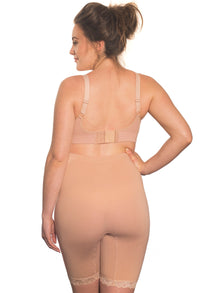Maternity Anti Chafing High Rise Long Cotton Rich Shorts - 3 Pack
