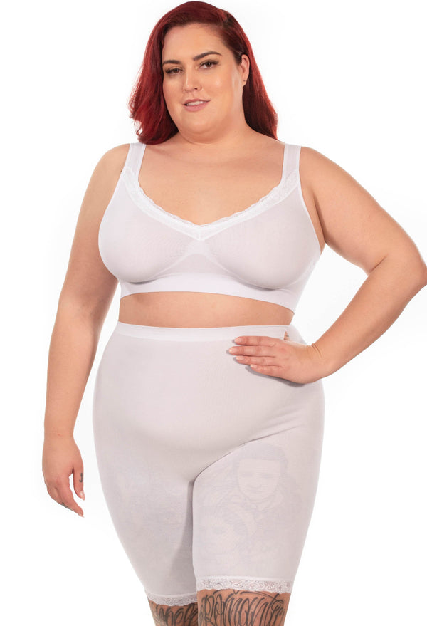 Cotton Rich Pull On Sleep Bra Pack