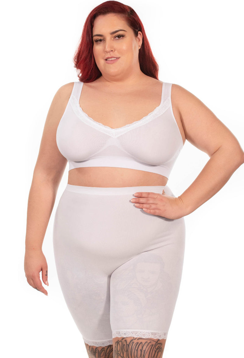 Cotton Rich Pull On Sleep Bra Pack