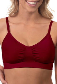 Soft Cup Wire Free Bamboo Padded Bra