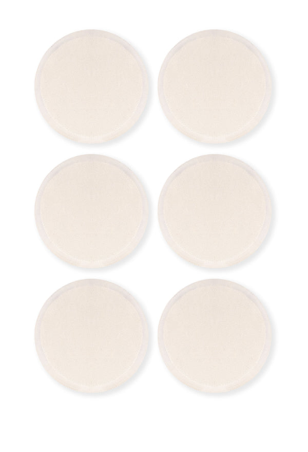 Eco-Friendly Reusable Nursing Pads - 3 Pairs