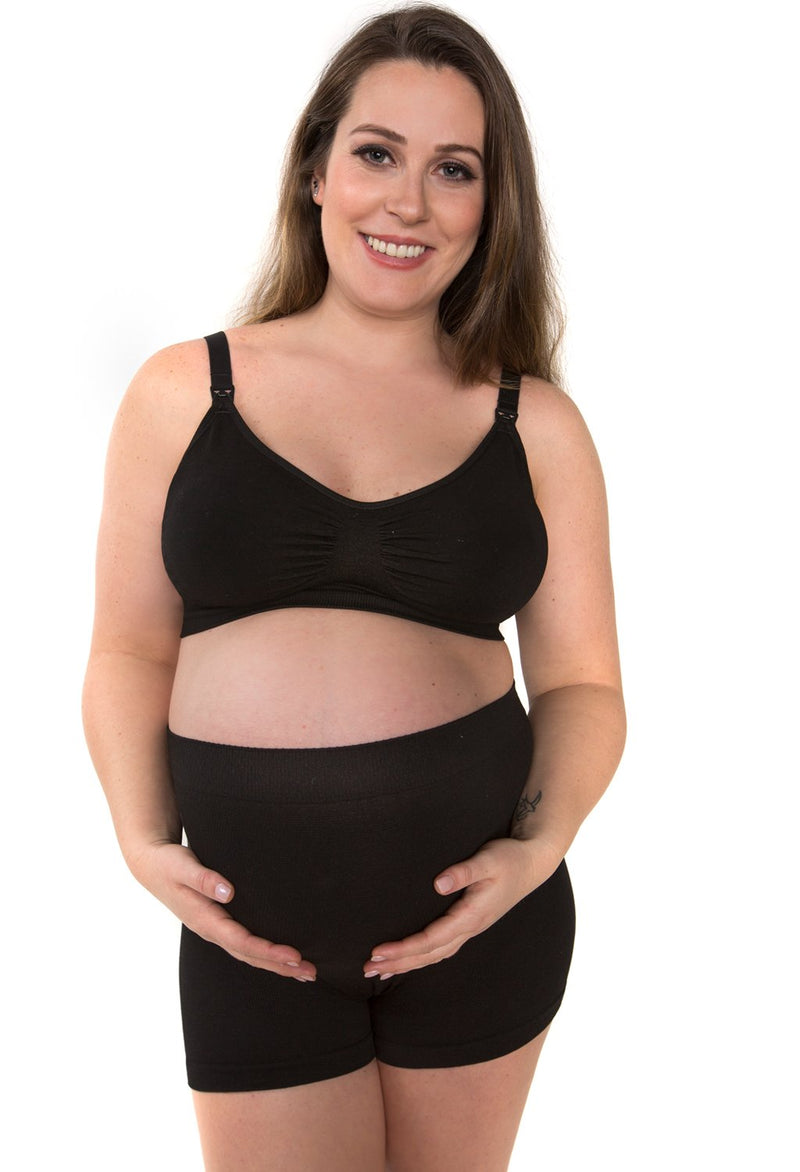 Cotton Rich Maternity Boyleg Shorts - 3 Pack