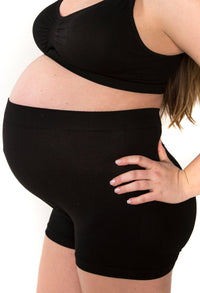 Cotton Rich Maternity Boyleg Shorts - 3 Pack