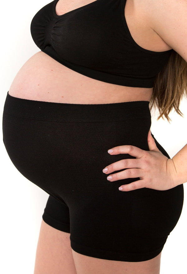Cotton Rich Maternity Boyleg Shorts - 3 Pack
