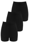 Cotton Rich Maternity Boyleg Shorts - 3 Pack