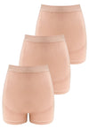 Cotton Rich Maternity Boyleg Shorts - 3 Pack