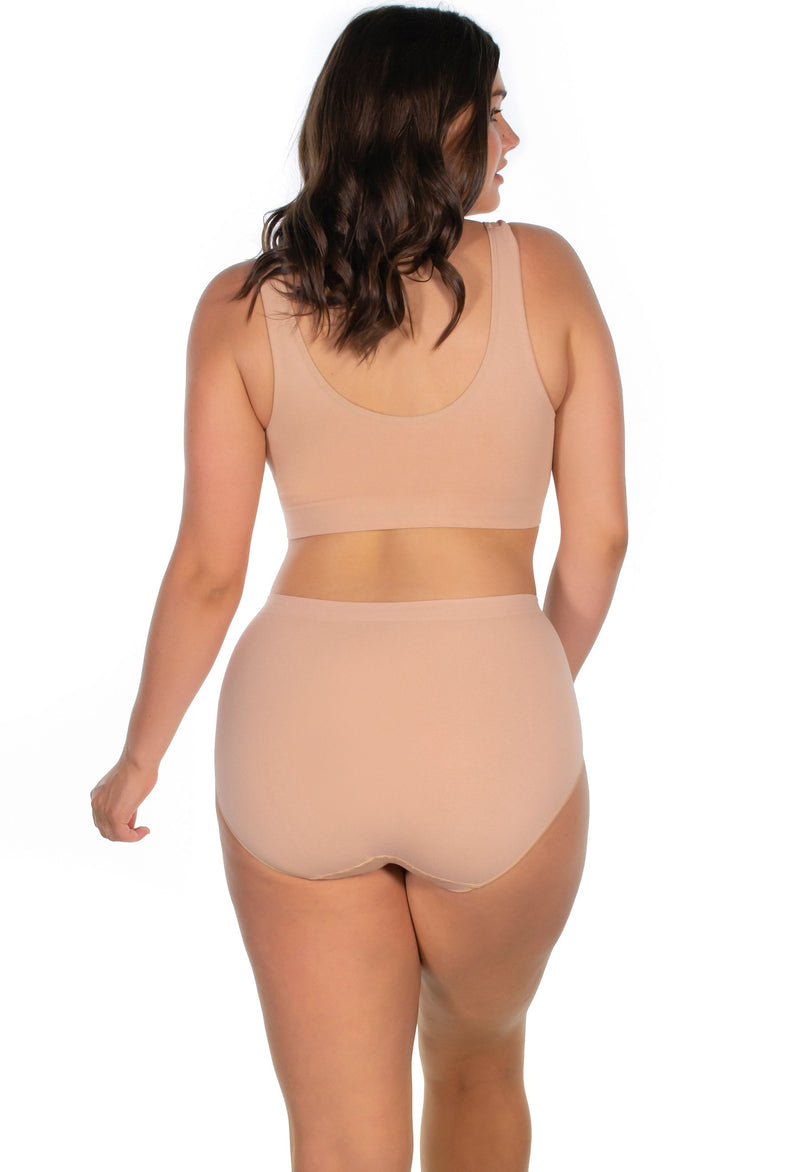Cotton Rich Pull On Sleep Bra Pack