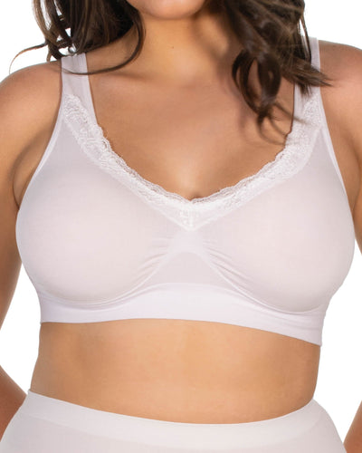 Cotton Rich Pull On Sleep Bra